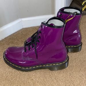 BASICALLY NEW PURPLE DR. MARTENS